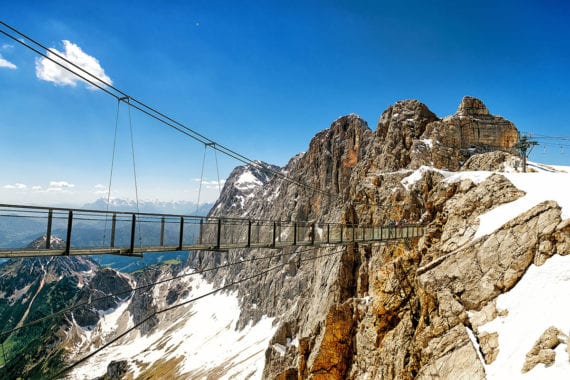 Dachstein-Gletscher, Ausflugsziel in der Steiermark