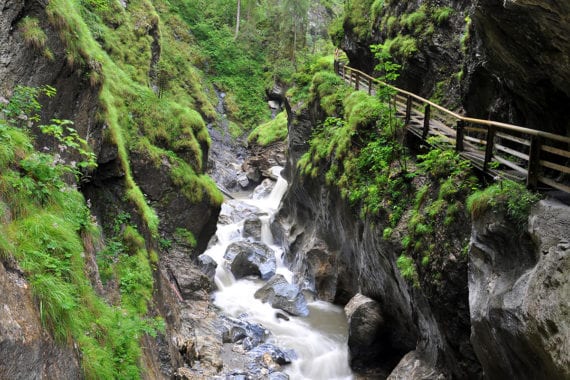 Kitzlochklamm, Ausflugsziel im Salzburger Land