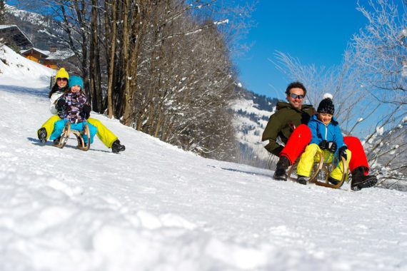 Rodeln - Winterurlaub im Großarltal